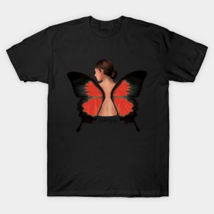 A Butterfly Fairy Red T-Shirt